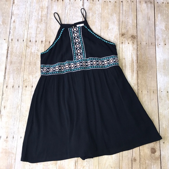 Xhilaration Pants - Black Boho Romper